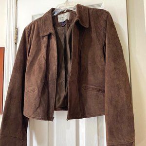 Brown Leather Jacket from Ralph - Teen Large